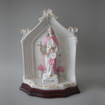 Capela de Santa Luzia em porcelana com 19 cm
